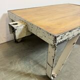 Grey Industrial Coffee Table Cart, 1960s