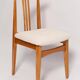 Mid-Century Chair in Cream Ivory Boucle, designed by Mr. Zielinski, Europe, 1960s