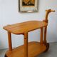 Swedish bar cart in pine from the 70s