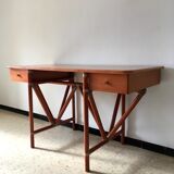 Italian office Roberti Rattan vintage 80s