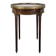 Bouillotte table in mahogany, late 19th century.