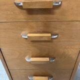 20th century maple veneer style desk