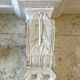 White Patinated Wall Console Shelf