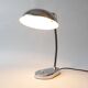 Lampe de table "Ministeriale" Seminara en métal chromé, fabriquée en Italie dans les années 1960.