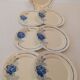 Flat plates in Badonviller earthenware