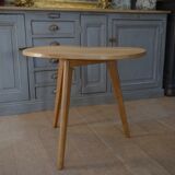 Oak table tripod legs 1950