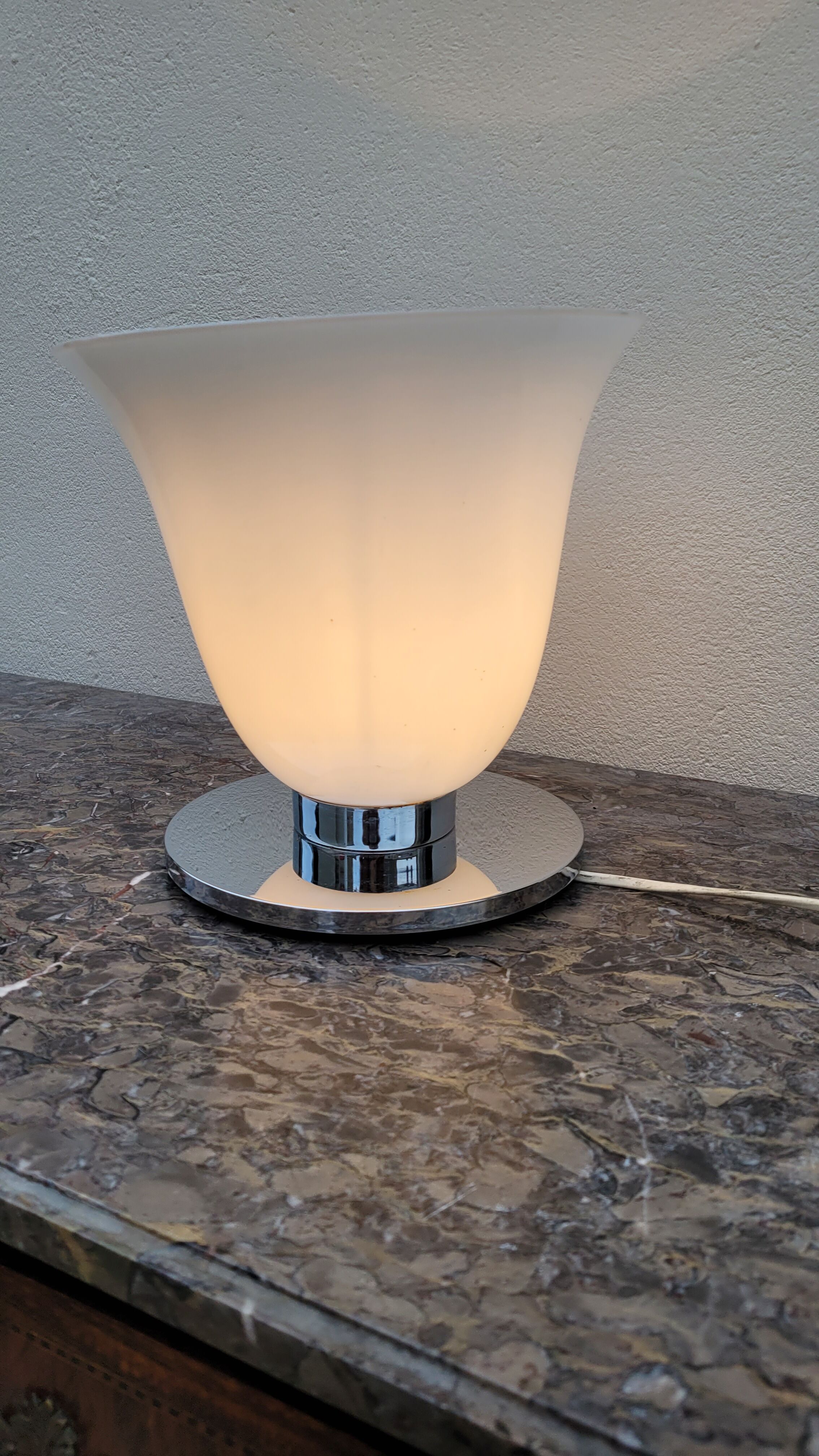 Lampe de bureau tulipe art déco Mazda