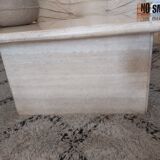70s travertine coffee table