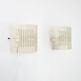 Pair of Shogun Wall Sconces by Mario Botta for Artemide, 1980