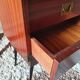 Table de chevet scandinave deux tiroirs