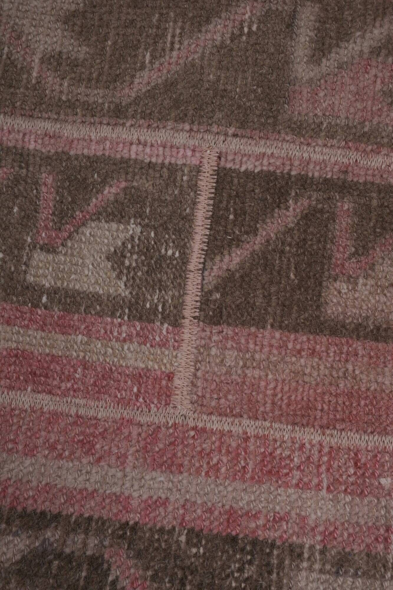 Vintage Turkish hallway rug 67x470 cm
