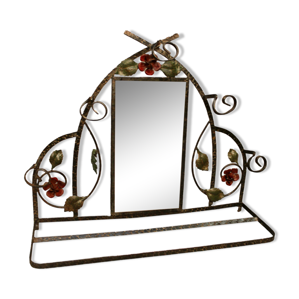 Art deco wall coat rack Selency