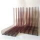 Set of 2 plexiglass vinyl record holders