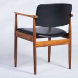 Rosewood armchair, Denmark, 1960s
