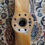 Old wooden propeller