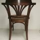 Kohn - old brasserie bar chair, american office chair sitting tanned