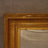 Miroir bois doré, XIXe siècle 92x160cm