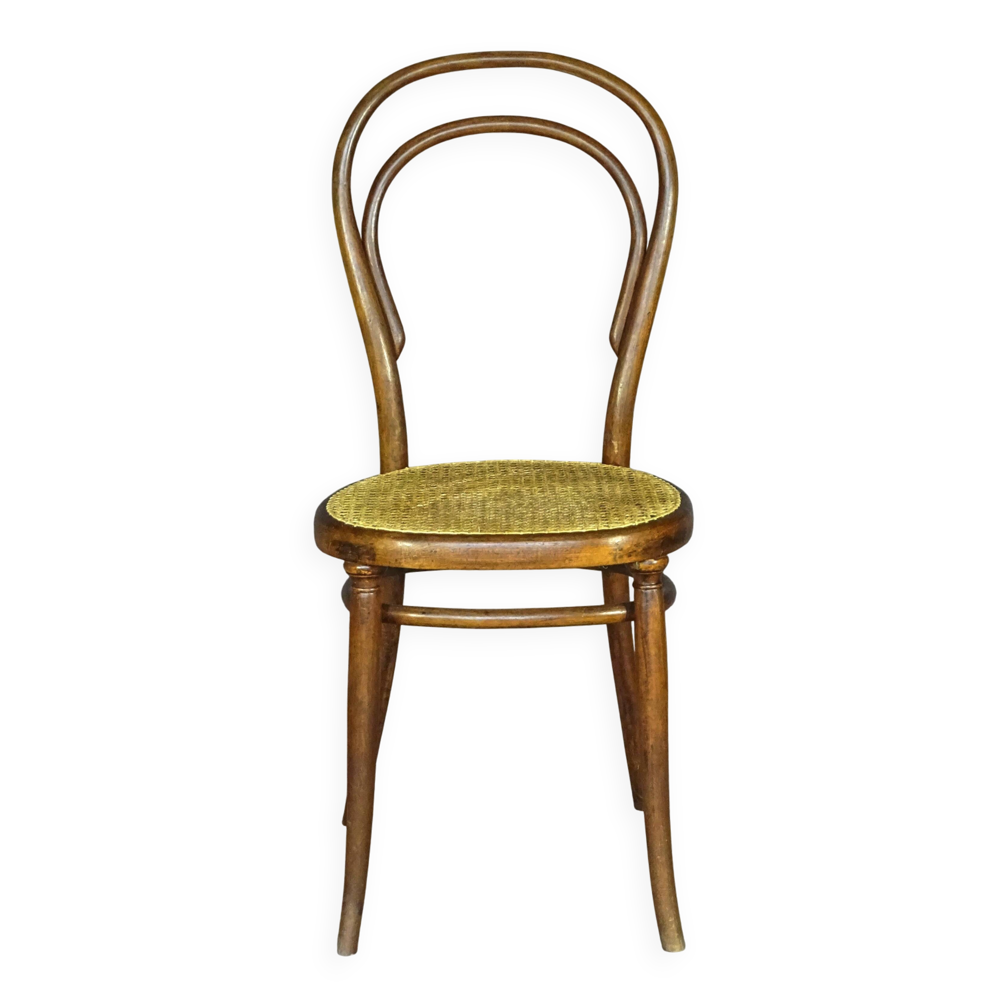 Thonet Chair No. 8 from 1870, original condition. Collector's item.