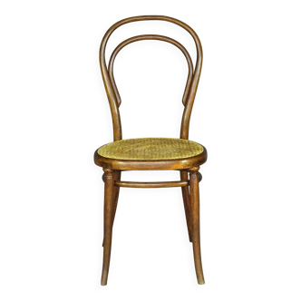 Thonet Chair No. 8 from 1870, original condition. Collector's item.