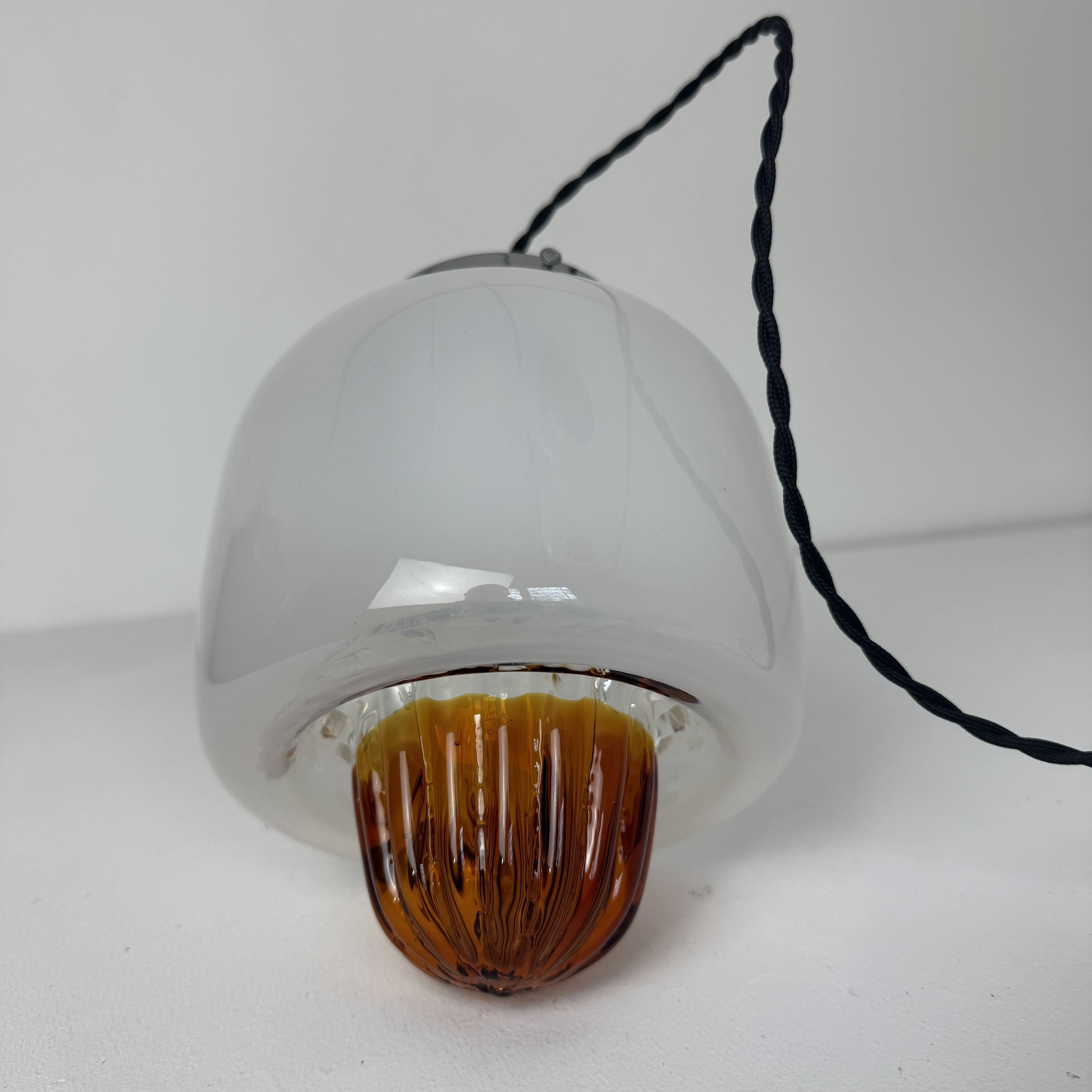 LOT 3 ANTIQUE SUSPENSIONS "MURANO GLASS" VINTAGE