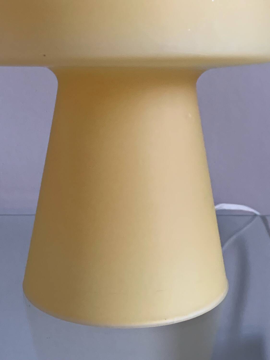 Vintage mushroom lamp