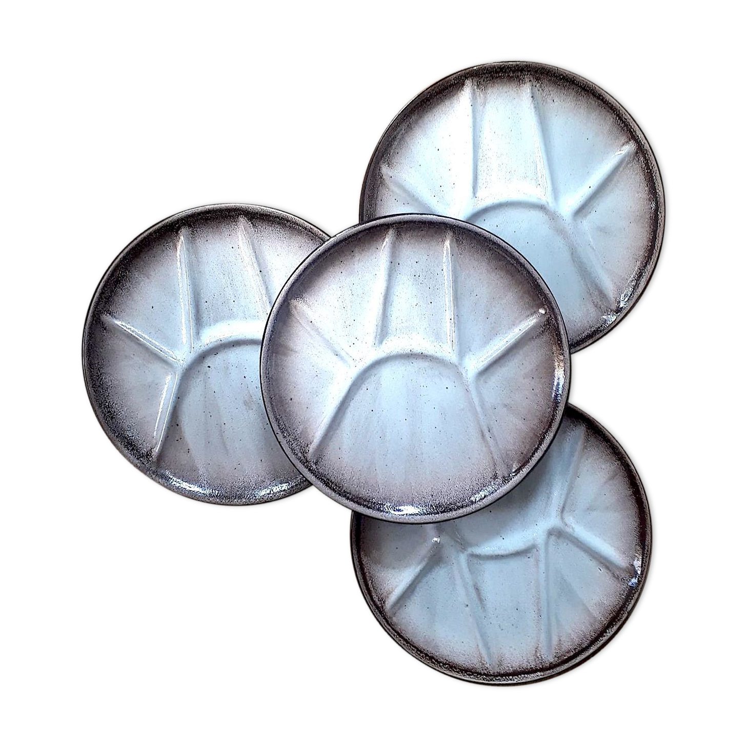 Sandstone fondue plates