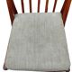 4 chaises bambou et tissu
