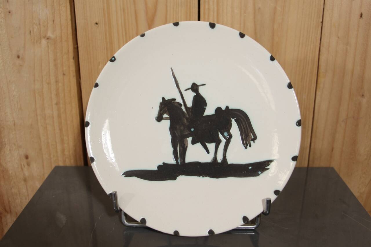 "Picador" plate by Picasso and Madoura workshop, 500 copies