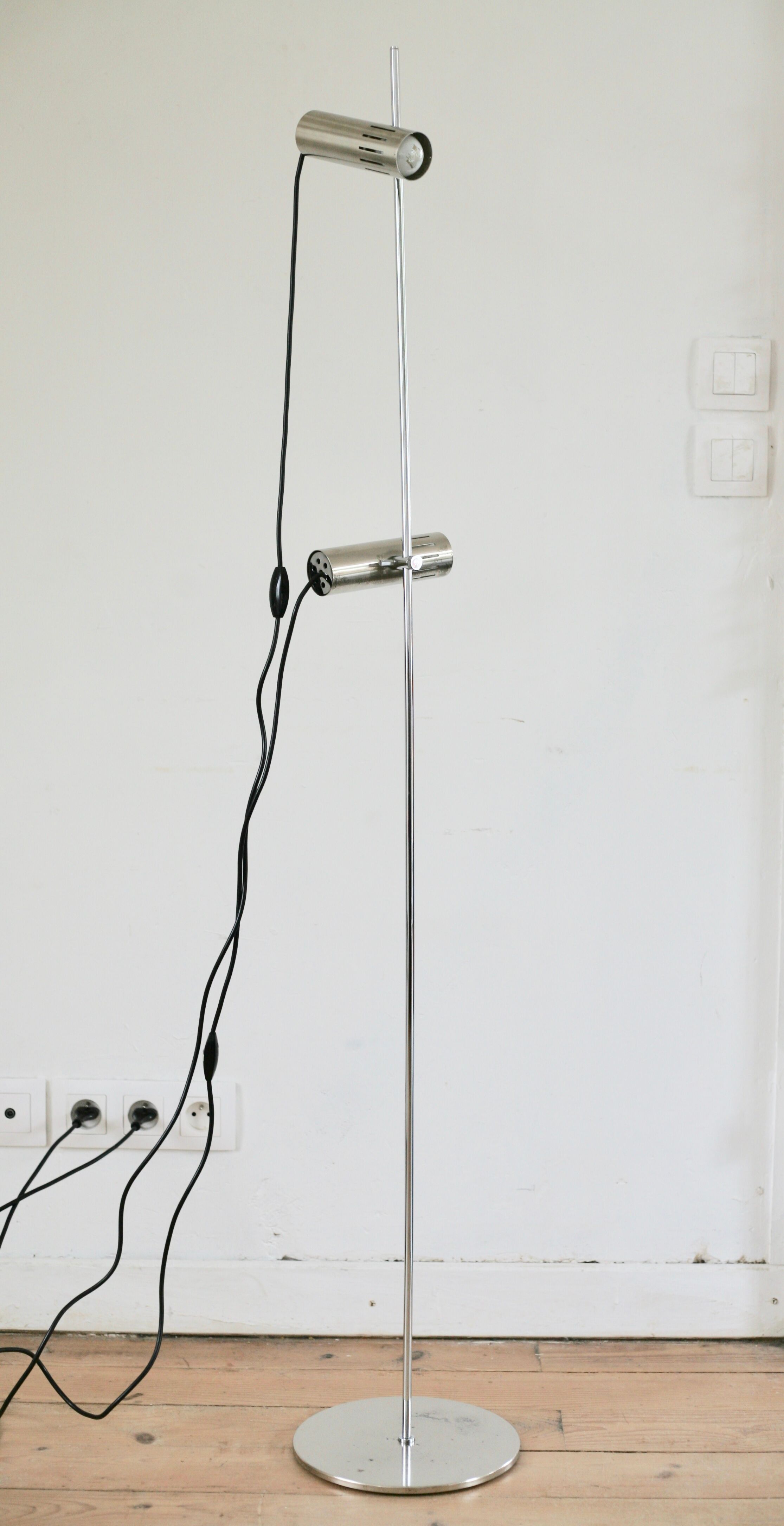 Alain Richard's lamppost, Disderot edition, 2 fires, France, circa 1960