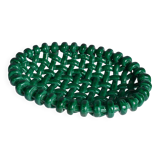 Woven ceramic basket signed Jérome Massier for Vallauris