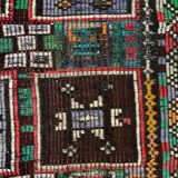 Large Vintage Turkish Kilim Rug 350x195 cm Wool Jajim Kelim