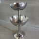 2 stainless steel ice cream cups