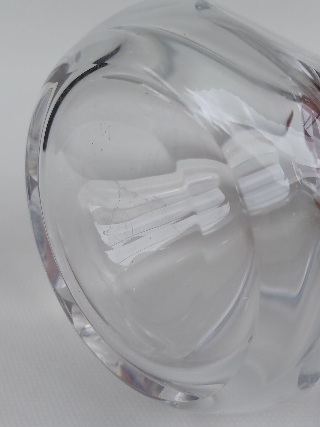 Carafe in baccarat crystal, talleyrand model, 60s.