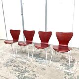 Set of 4 non branded butterfly chairs