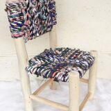 Recycled fabric chair
