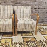 Pair of vintage Scandinavian armchairs 1970