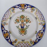 Old Rouen plate signed St Clement