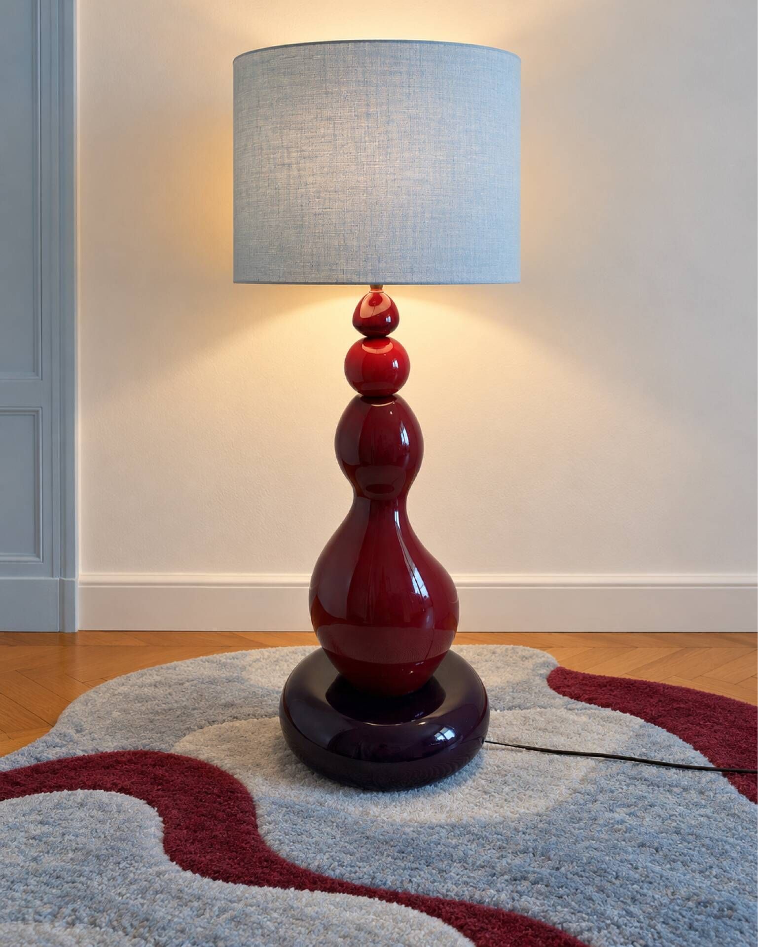 Grand pied de lampe Louis Drimmer Space age