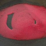 Danish ceramic dish from Lehmann, 1970s