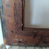 Louis XVI frame in gilded wood 18th