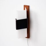 Paire de 2 appliques murales vintage suédoises des années 1950.