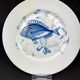 Service of 6 stylised fish dinner plates – Jammet Seignolles