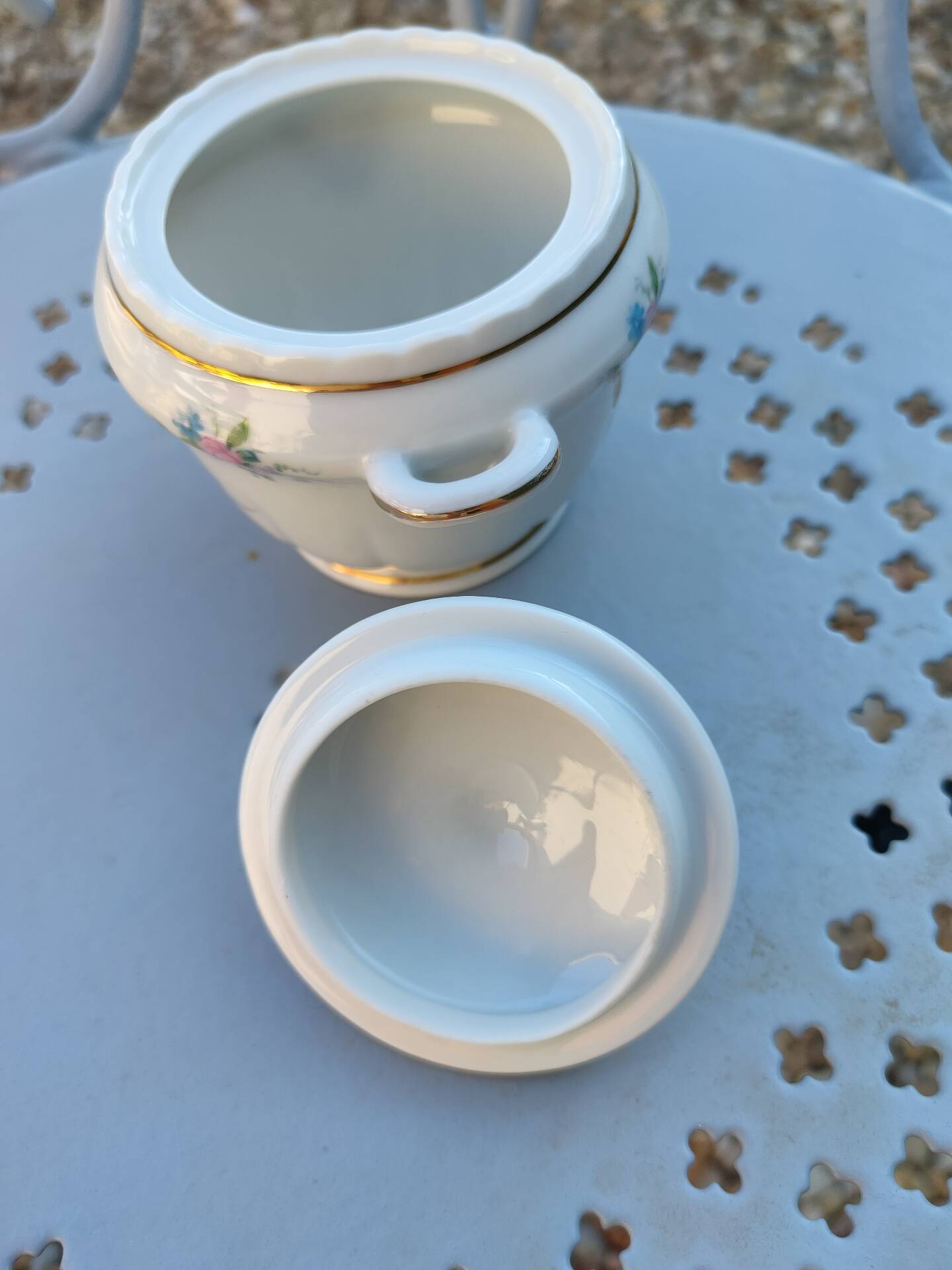 Antique sugar bowl