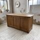 Oak and pine counter 1950