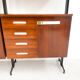 Mid centuryitalian free standing wall unit, 1960s