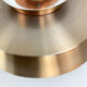 Hanging lamp Nova copper Jo Hammerborg for Fog&Mørup Denmark