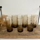 6 LUMINARC France smoked glasses