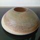 Vintage studio pottery signed - Variegated green and raw earth