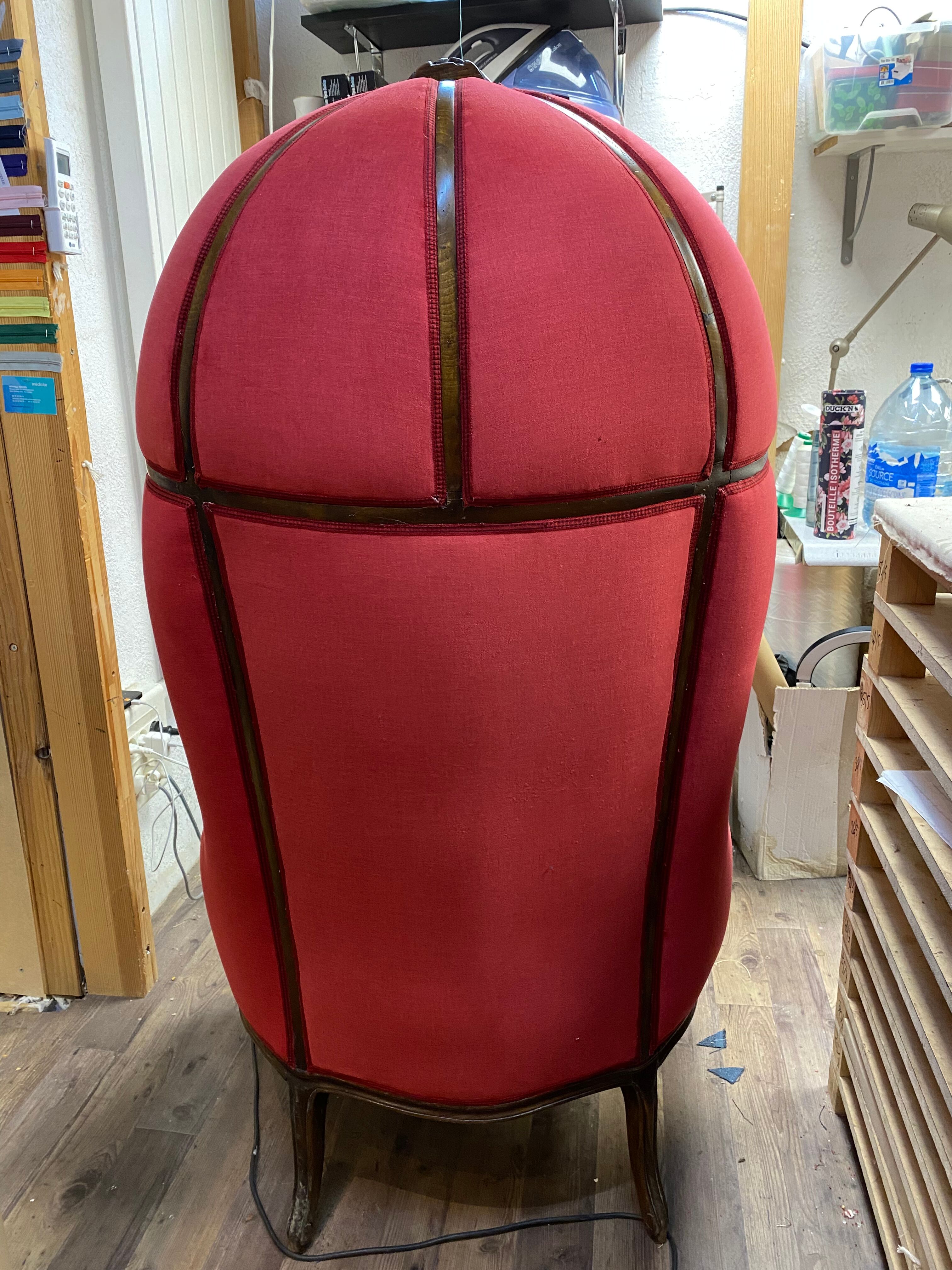 Dome or cathedral armchair