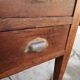 Antique solid oak desk from the 1900s